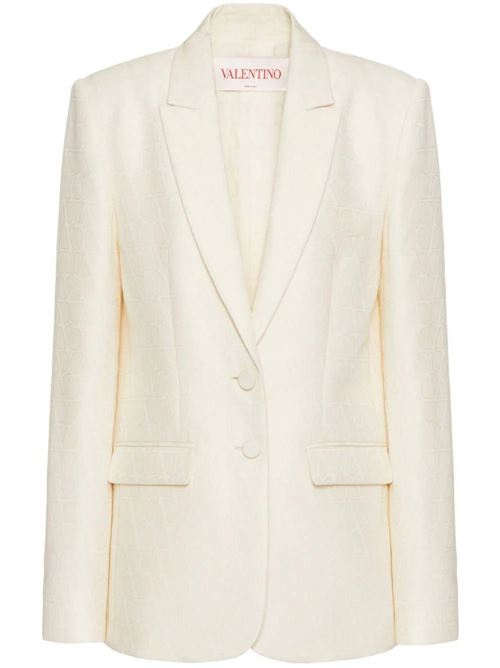 Toile Iconographe single-breasted blazer Valentino PAP | 4B3CE3M58G5A03